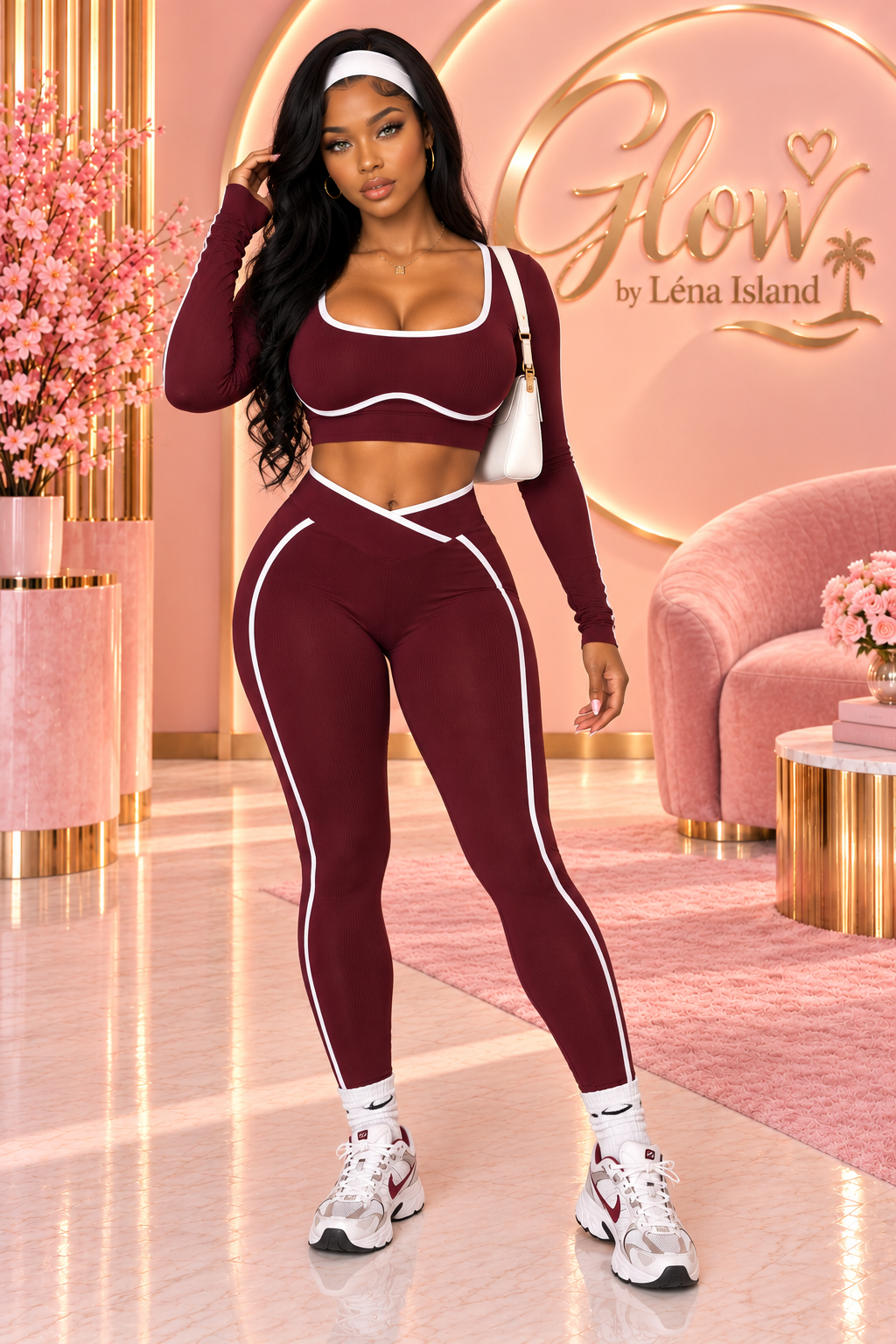 ✨ Ensemble de Sport Femme 2 Pièces – Yoga & Fitness 💖