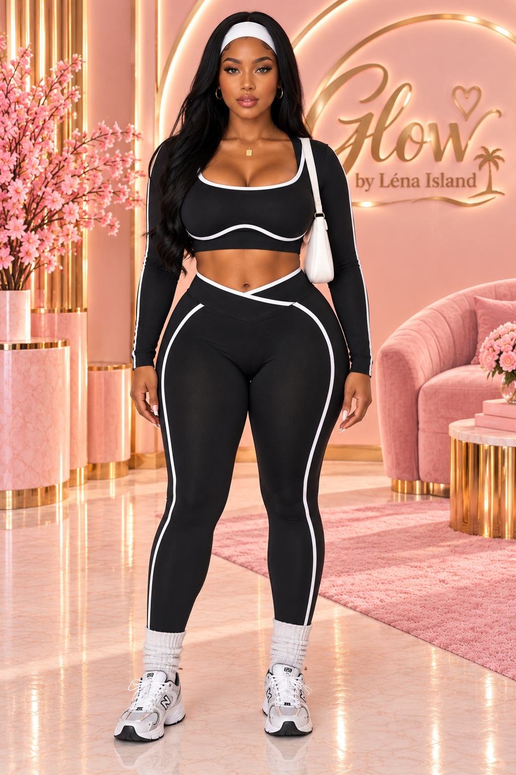 ✨ Ensemble de Sport Femme 2 Pièces – Yoga & Fitness 💖