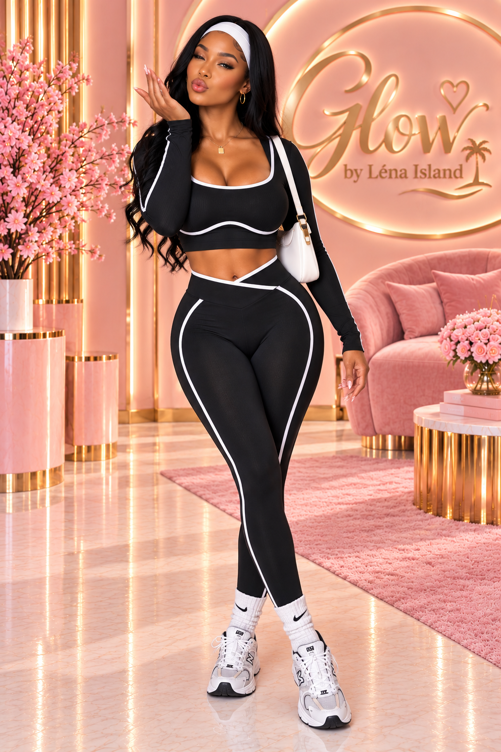 ✨ Ensemble de Sport Femme 2 Pièces – Yoga & Fitness 💖