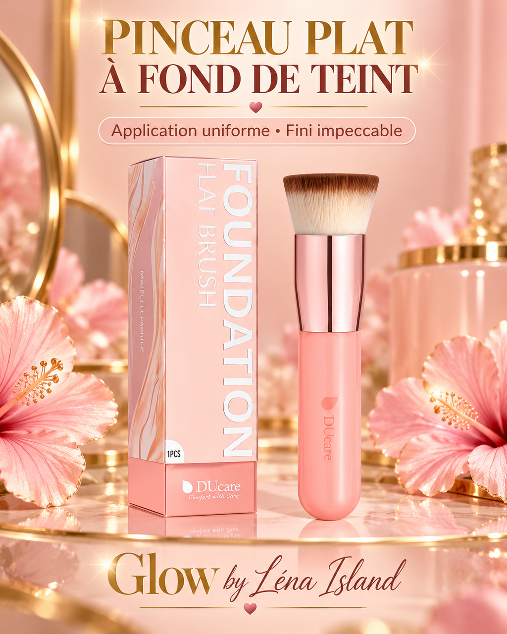 ✨ Pinceau Kabuki Fond de Teint – DUcare 💄🦋
