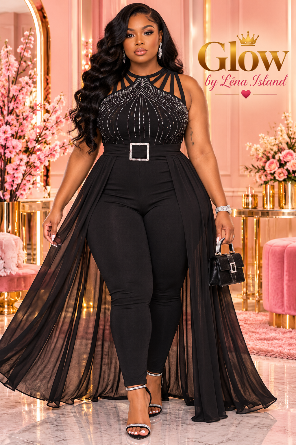 ❤️ Combinaison Longue Élégante Femme – Chic & Sensuelle ✨👠