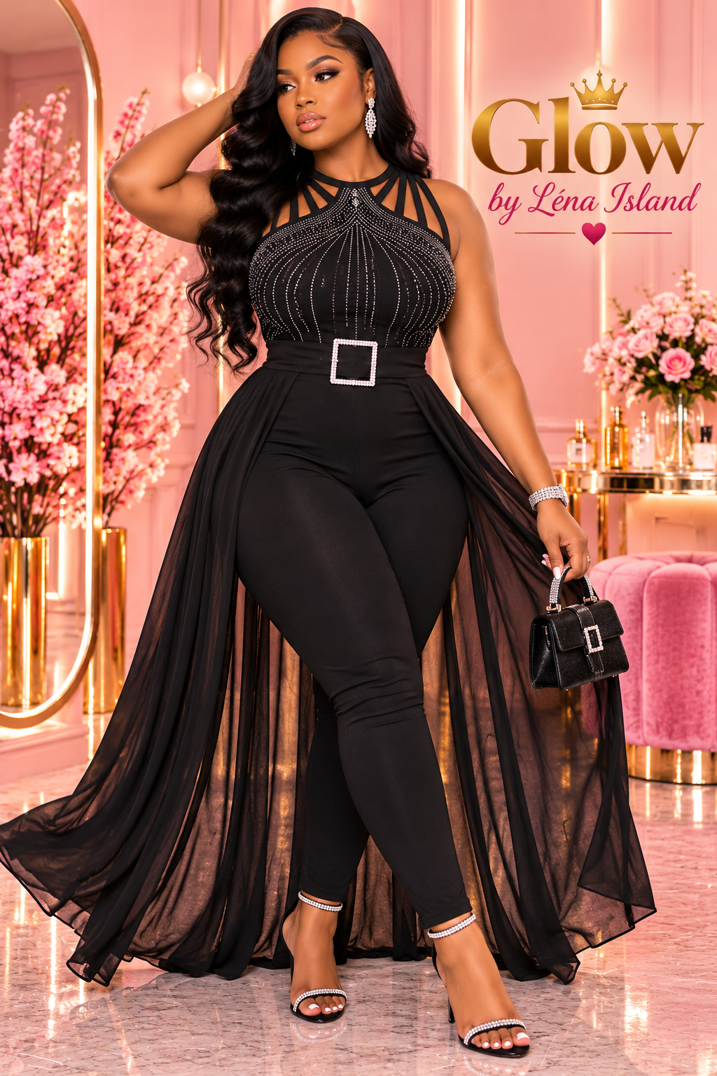 ❤️ Combinaison Longue Élégante Femme – Chic & Sensuelle ✨👠