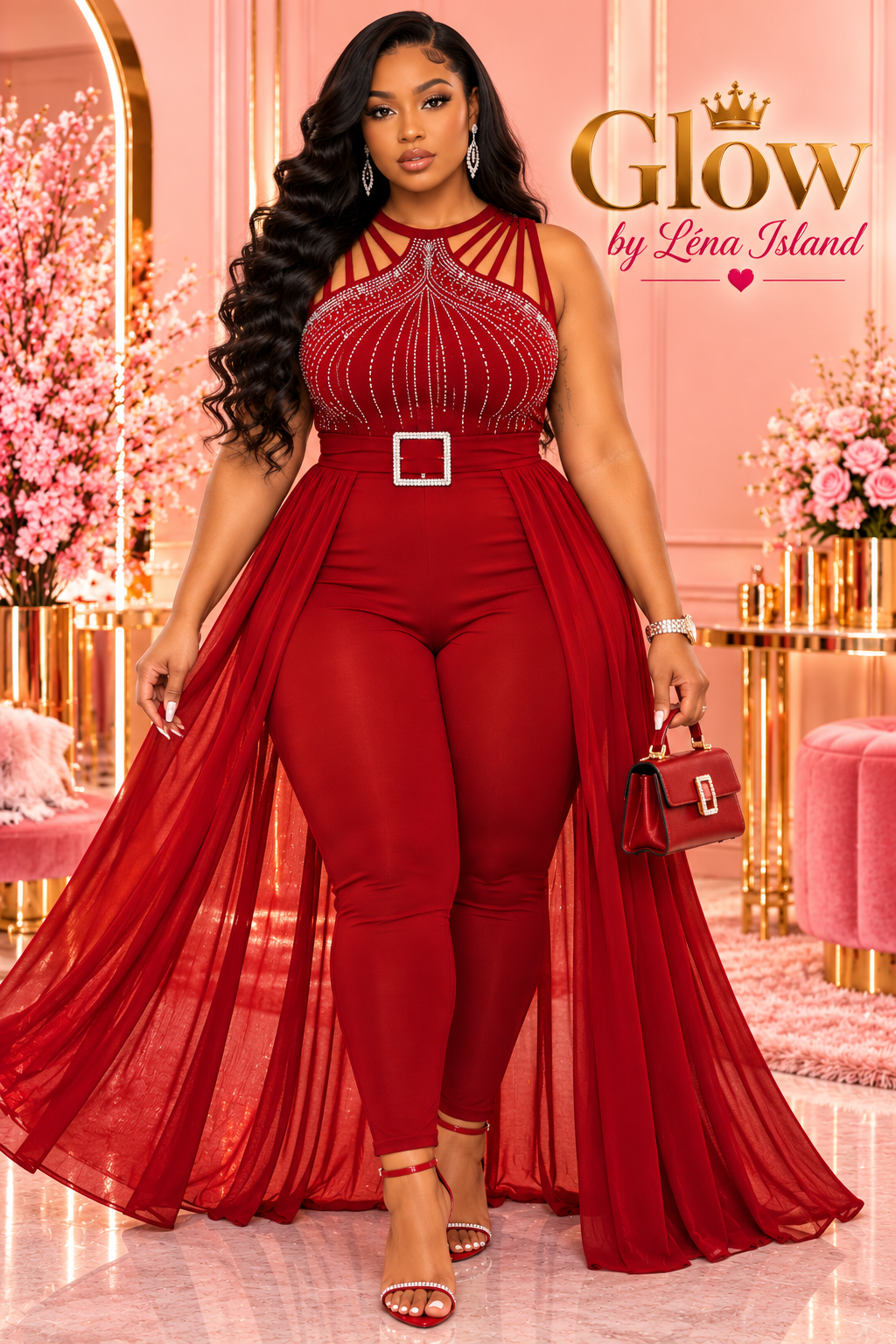 ❤️ Combinaison Longue Élégante Femme – Chic & Sensuelle ✨👠