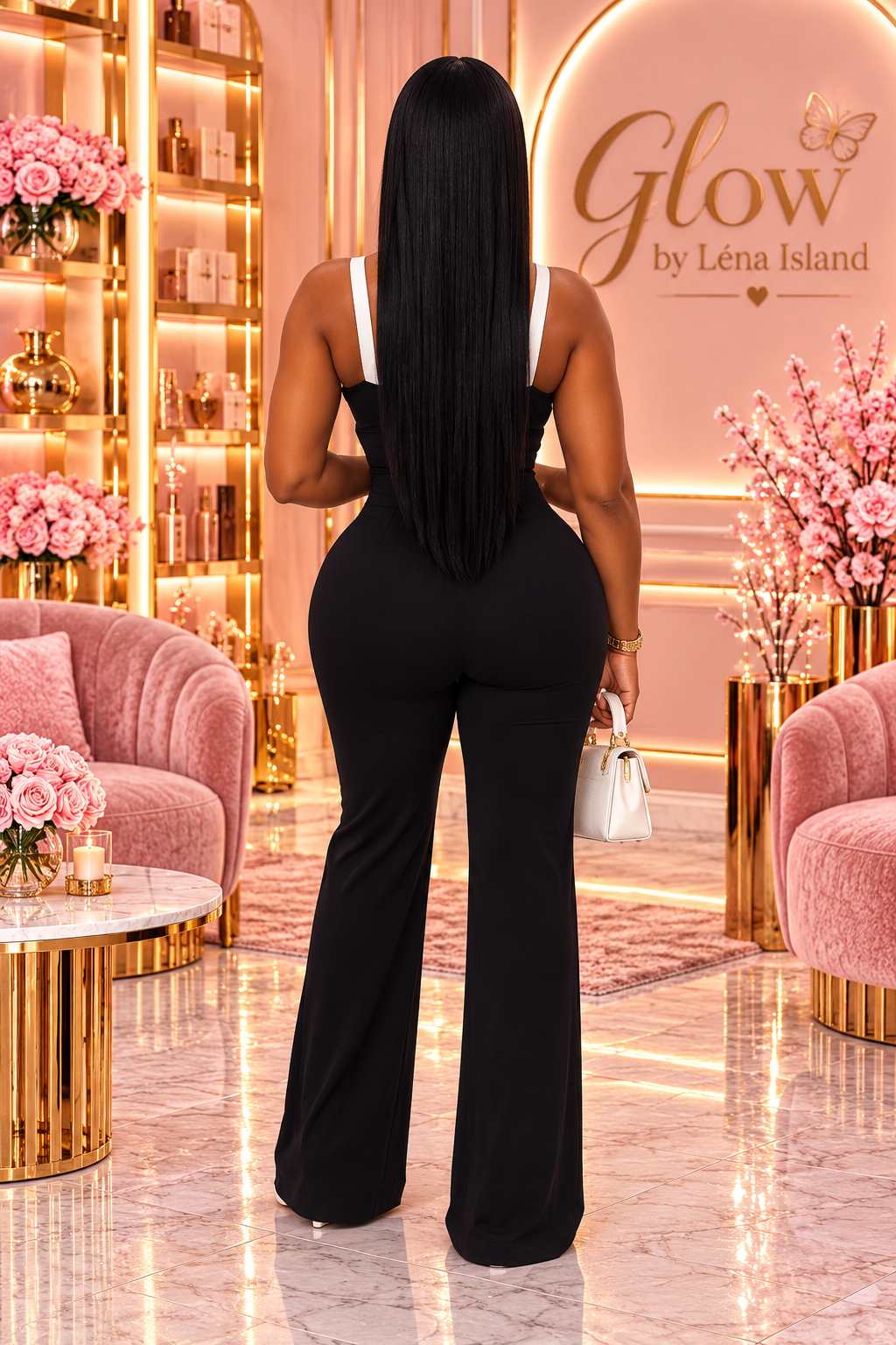 ✨👑 Combinaison Femme Chic & Sexy – Glow by Léna Island 💖🌸