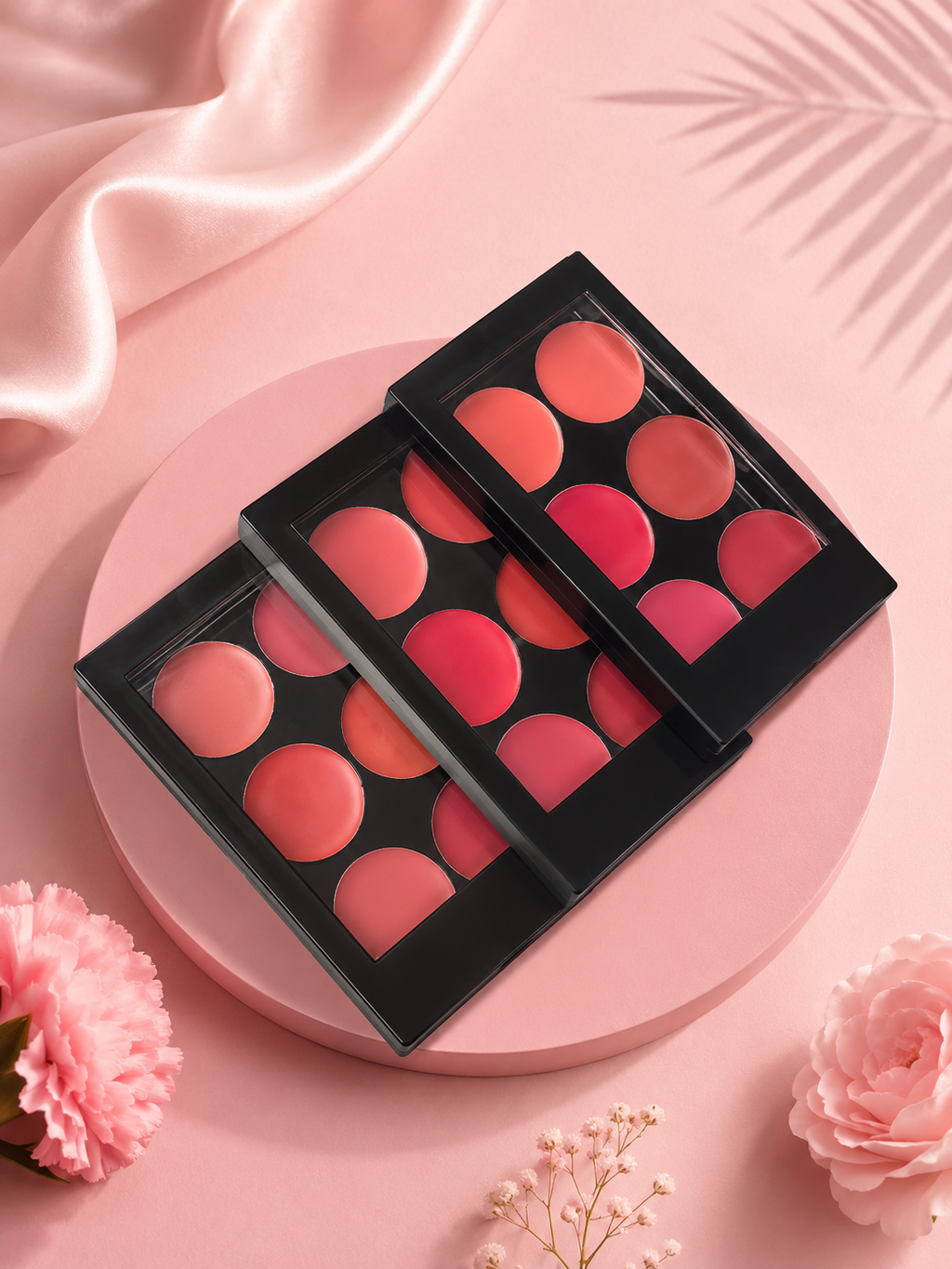 🌸 Palette Blush & Contouring 6 Couleurs – Teint Naturel & Lumineux ✨