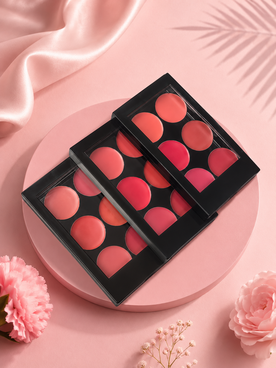 🌸 Palette Blush & Contouring 6 Couleurs – Teint Naturel & Lumineux ✨