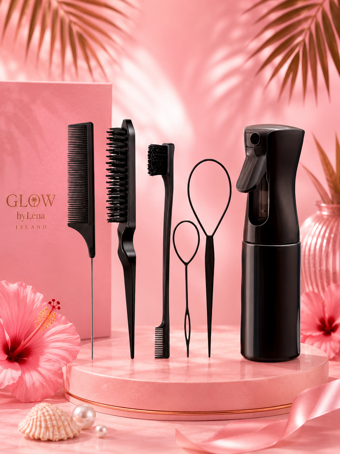 Kit Coiffure & Vaporisateur 6-en-1 – Des Coiffures Parfaites au Quotidien 💖
