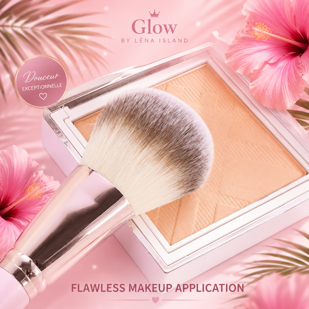 ✨ Set de 7 Pinceaux de Maquillage Professionnels – Teint & Yeux | Doux, Précis & Élégants 💕