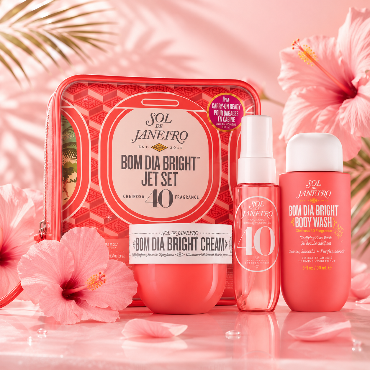 🌴✨ Coffret Corps & Parfum – L’Essence du Brésil 🇧🇷💛