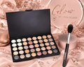 🌸 Palette de Fards à Paupières 40 Couleurs – Mate & Pailletée ✨