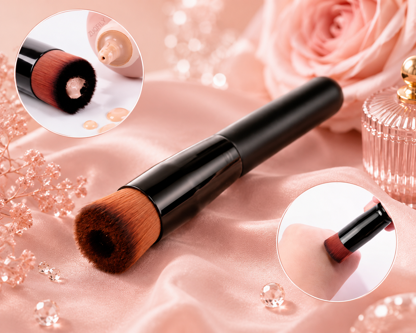 🌸 Palette de Fards à Paupières 40 Couleurs – Mate & Pailletée ✨