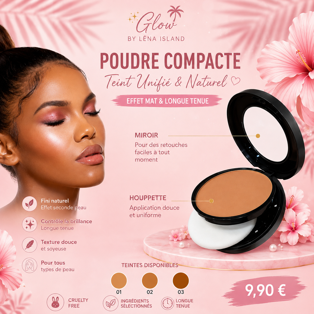 ✨ Poudre de Contouring Mat Longue Tenue – Sculpte & Illumine le Visage | Fini Naturel