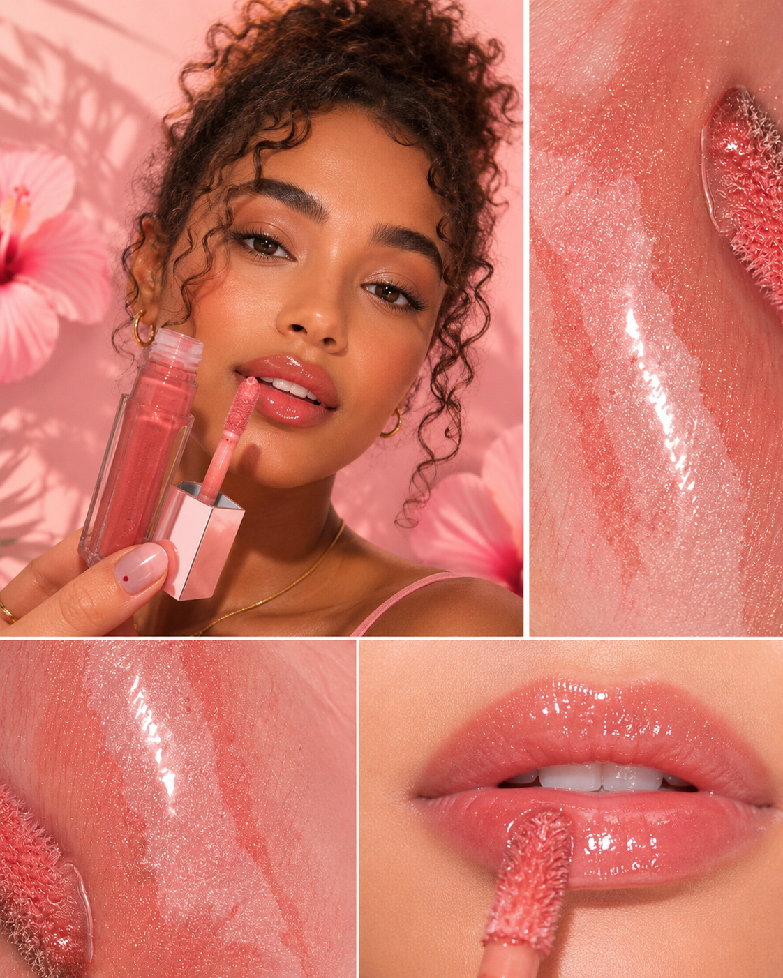 💖 Gloss Repulpant Effet Miroir – Hydratation & Brillance Intense ✨