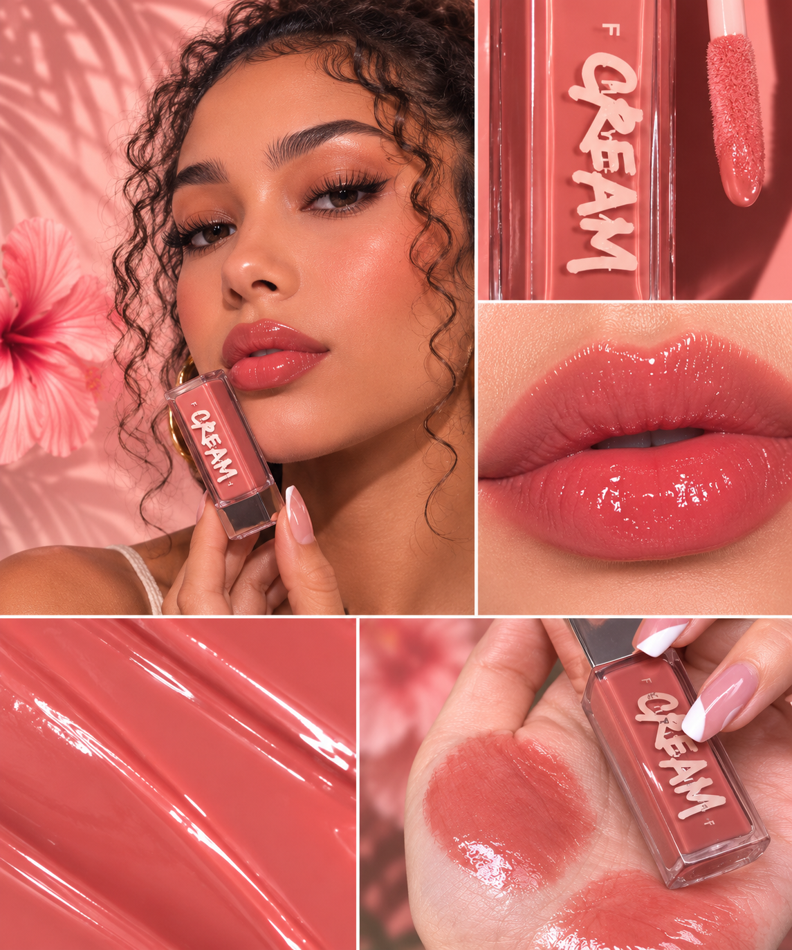 💖 Gloss Repulpant Effet Miroir – Hydratation & Brillance Intense ✨