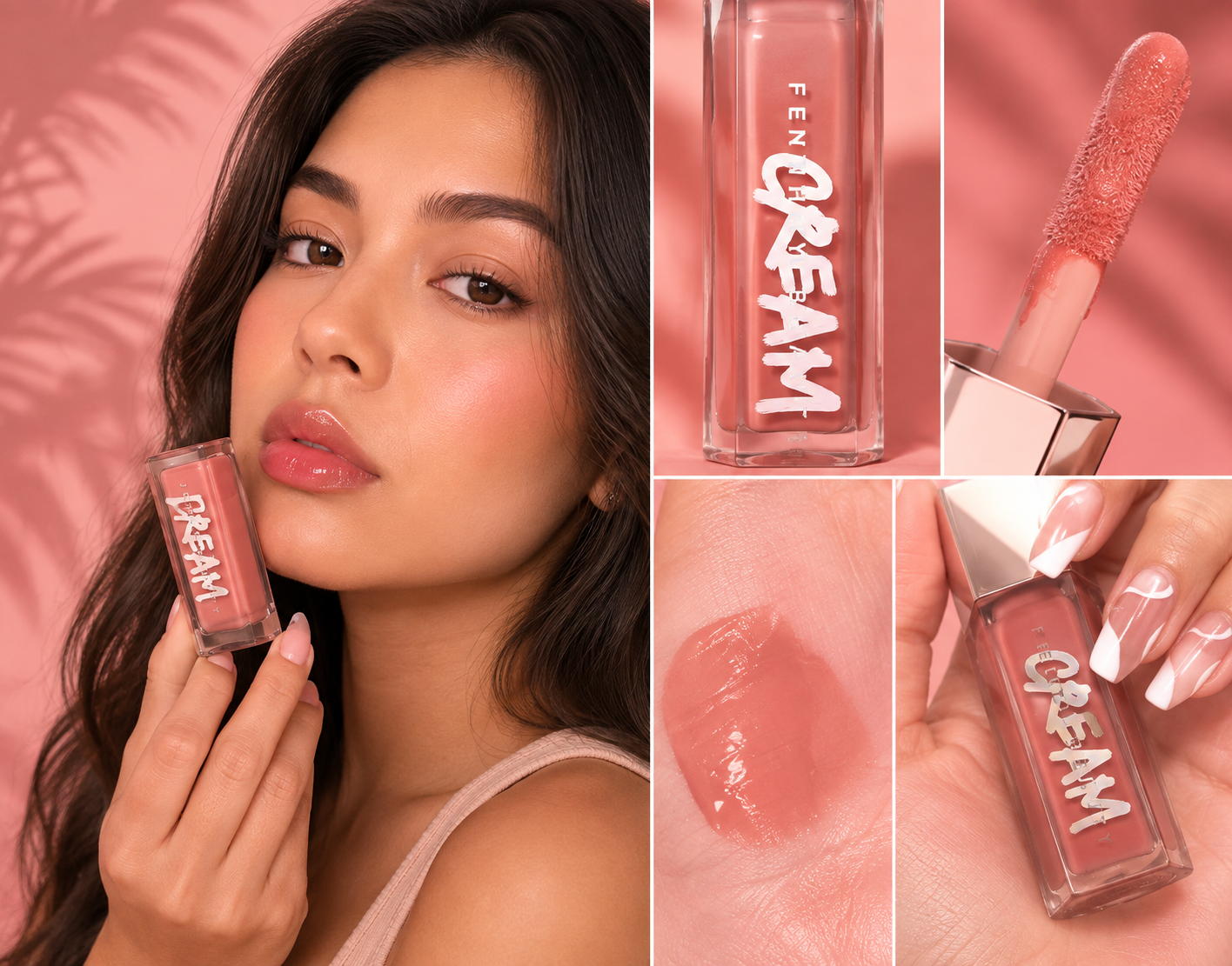 💖 Gloss Repulpant Effet Miroir – Hydratation & Brillance Intense ✨