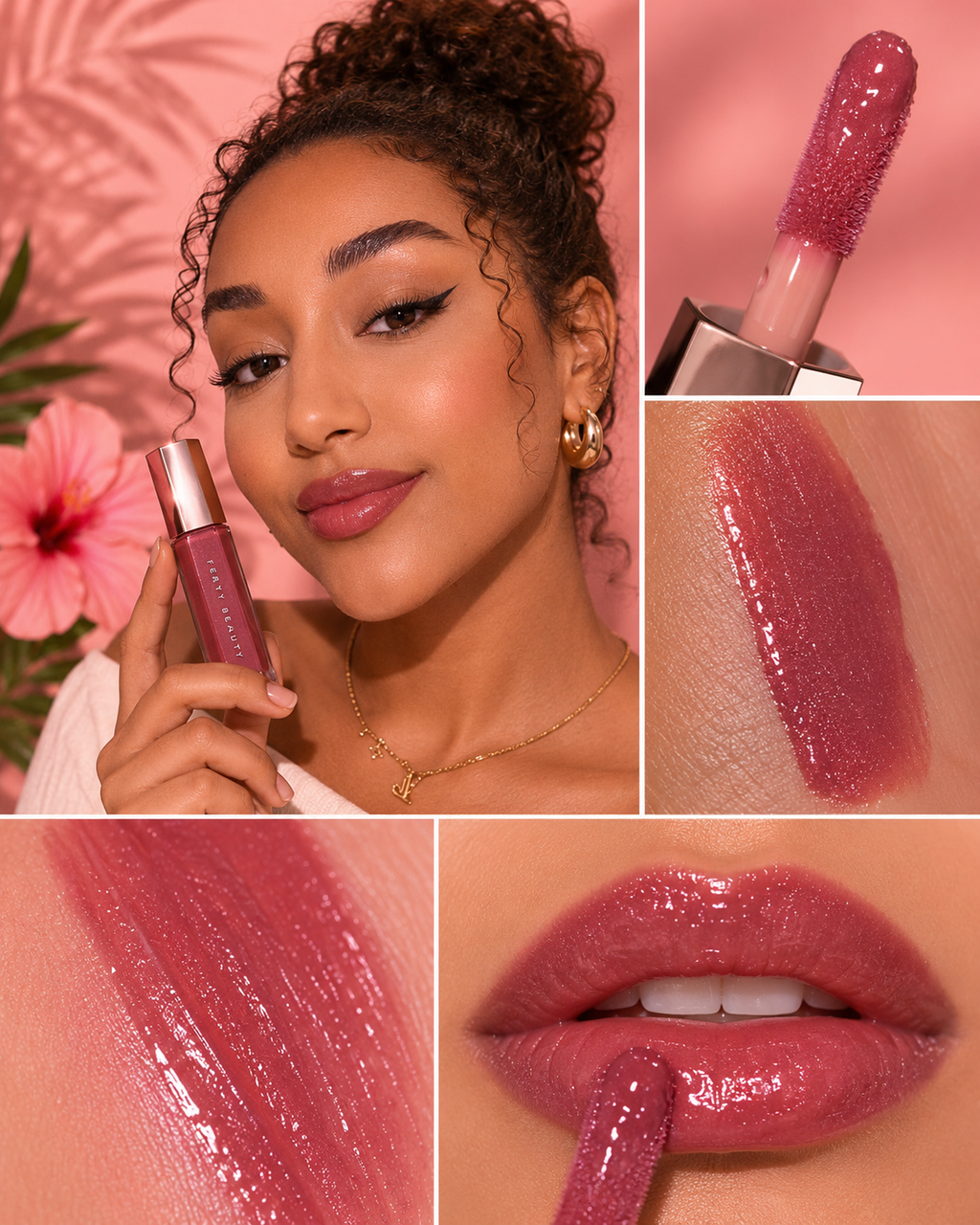 💖 Gloss Repulpant Effet Miroir – Hydratation & Brillance Intense ✨