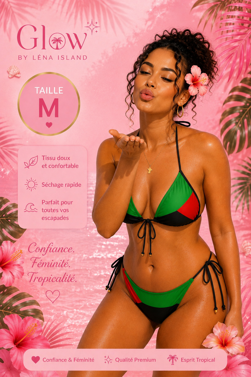 🌴👙 Bikini Martinique – Élégance Tropicale & Fierté des Îles 🇲🇶