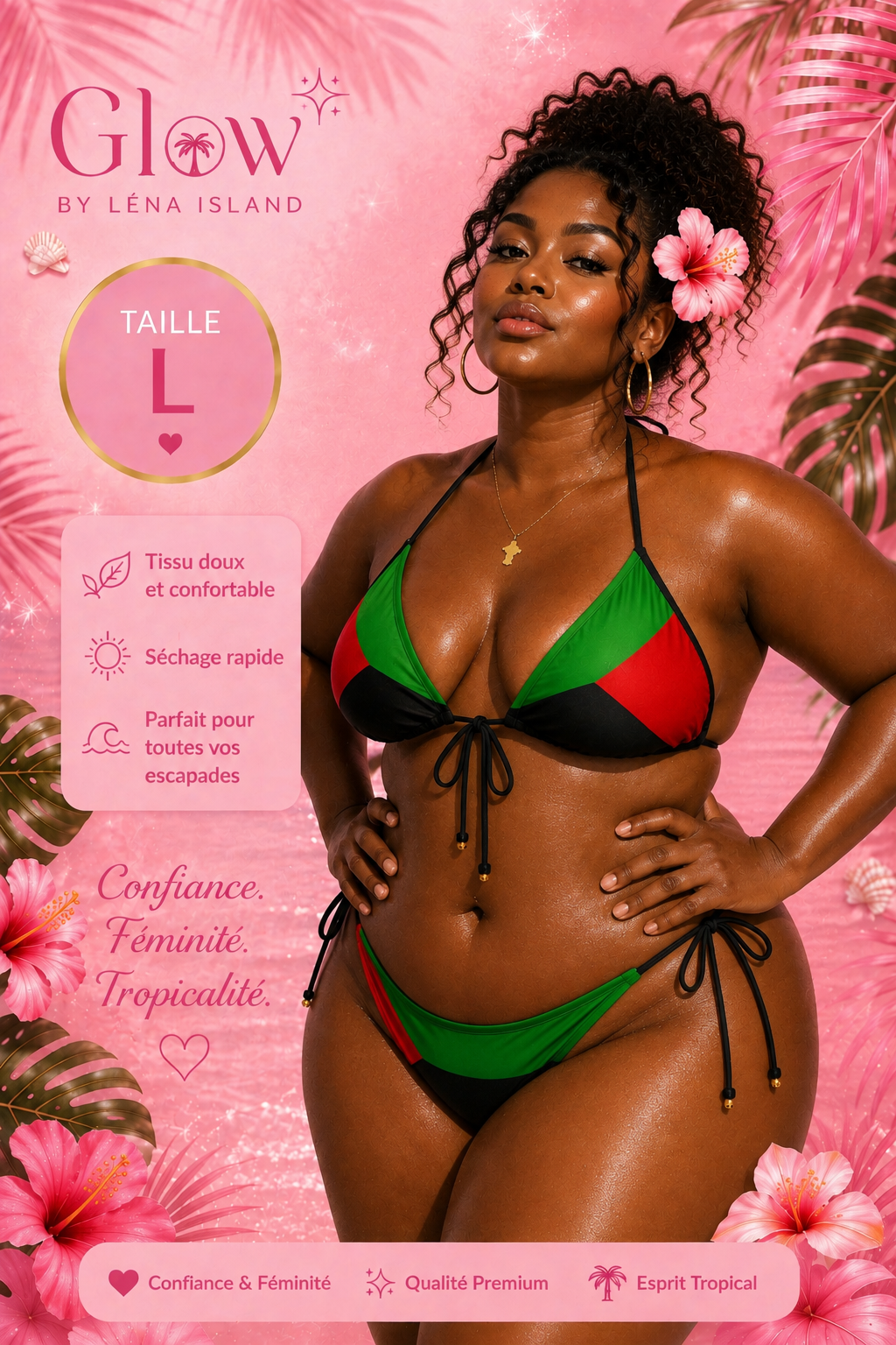 🌴👙 Bikini Martinique – Élégance Tropicale & Fierté des Îles 🇲🇶