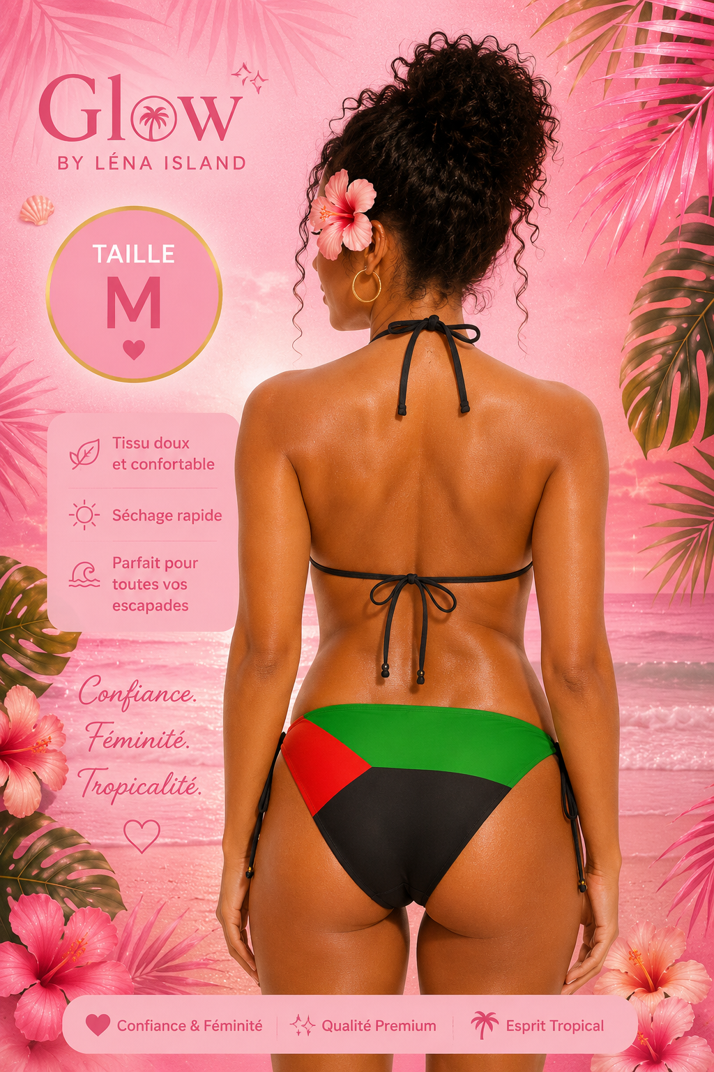 🌴👙 Bikini Martinique – Élégance Tropicale & Fierté des Îles 🇲🇶