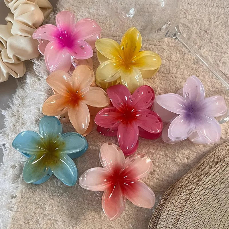 🌺 Pince Fleur Hawaïenne – L’Accessoire Tendance de l’Été ✨