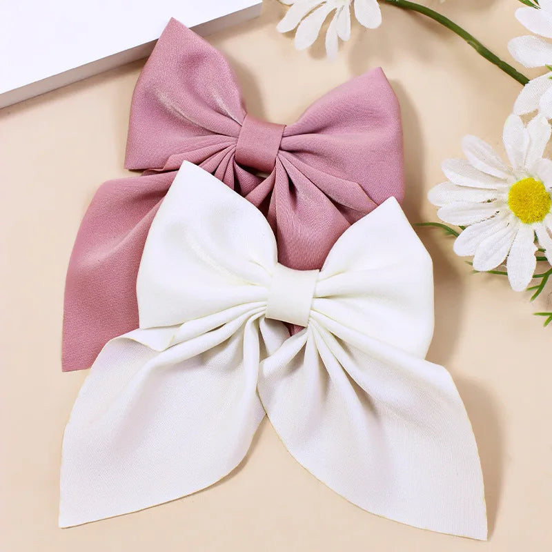 ✨Barrette Nœud Satin Luxe✨