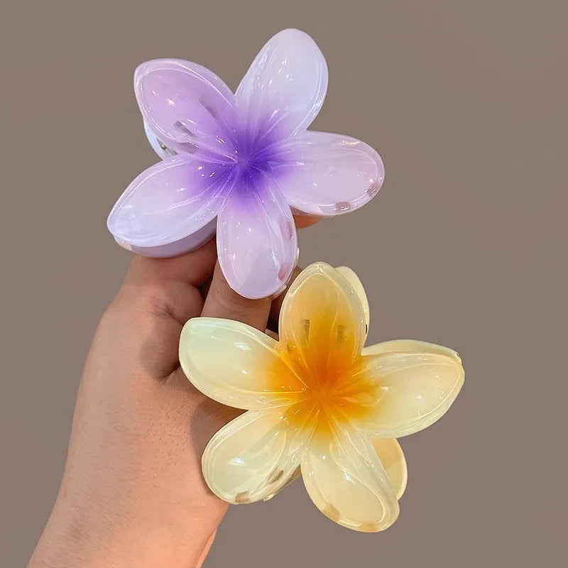 🌺 Pince Fleur Hawaïenne – L’Accessoire Tendance de l’Été ✨