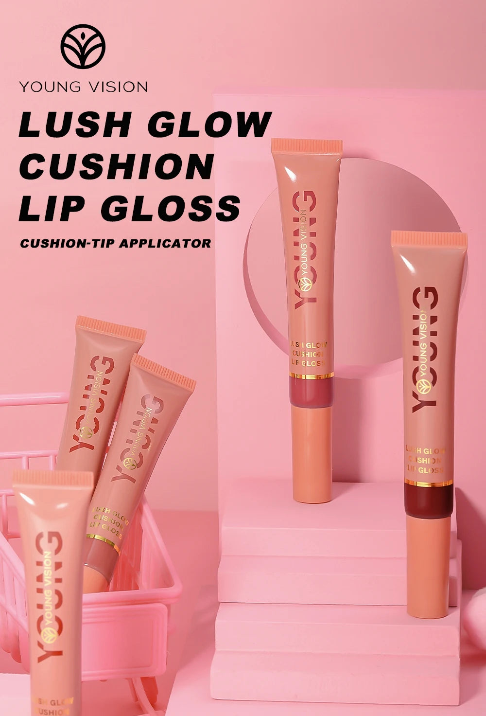 💖 Gloss Hydratant Repulpant – Brillance Miroir & Longue Tenue | Glow By Lena Island ✨