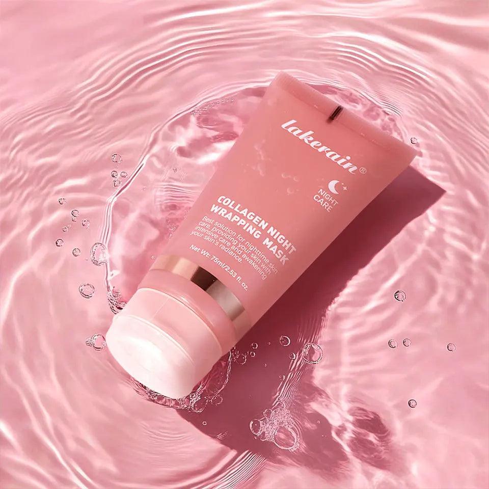🌙 Masque de Nuit au Collagène – Hydratation Intense & Peau Repulpée ✨