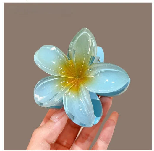 🌺 Pince Fleur Hawaïenne – L’Accessoire Tendance de l’Été ✨