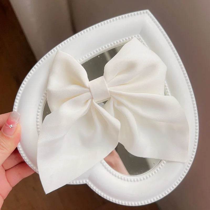 ✨Barrette Nœud Satin Luxe✨