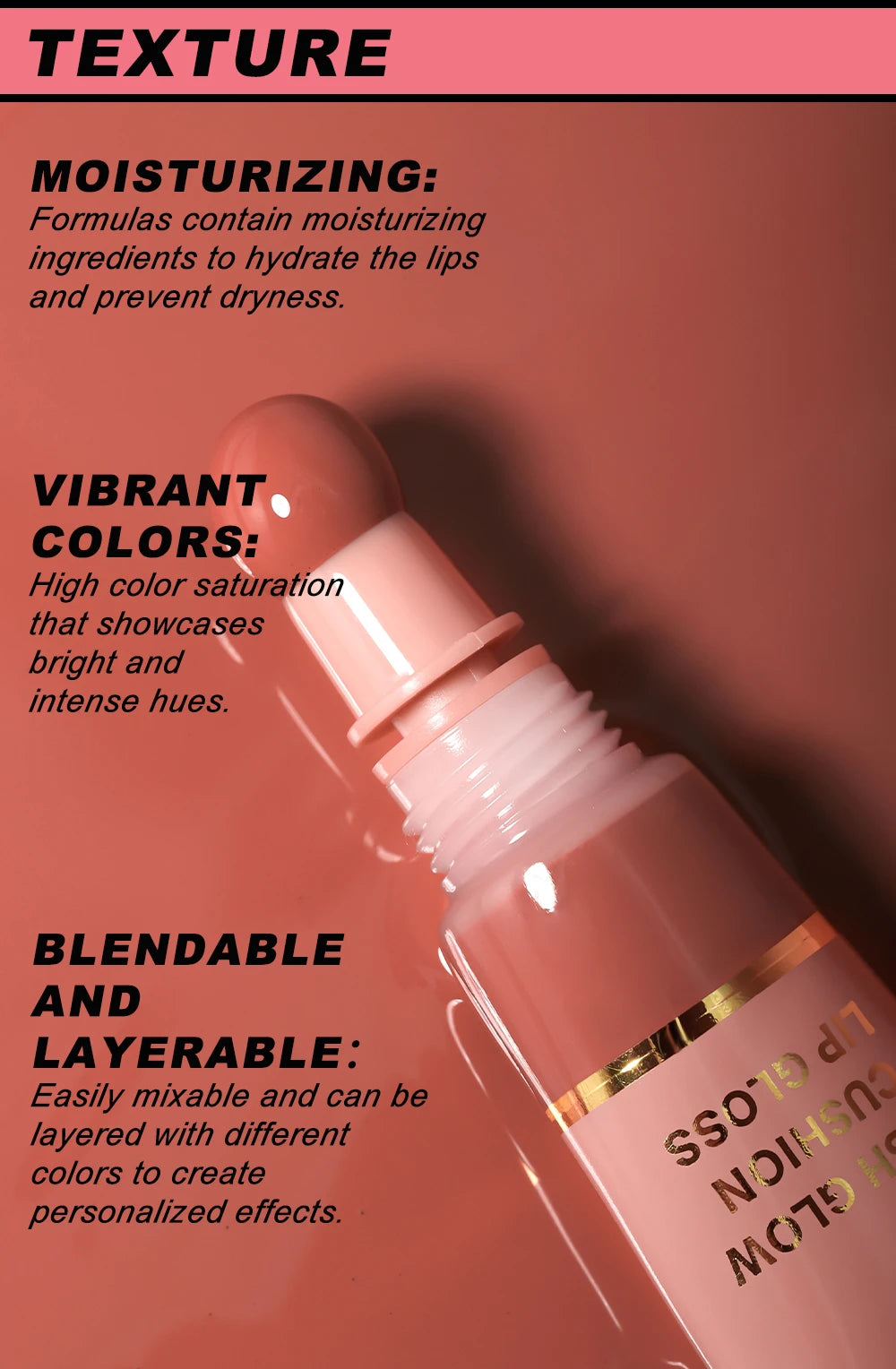 💖 Gloss Hydratant Repulpant – Brillance Miroir & Longue Tenue | Glow By Lena Island ✨