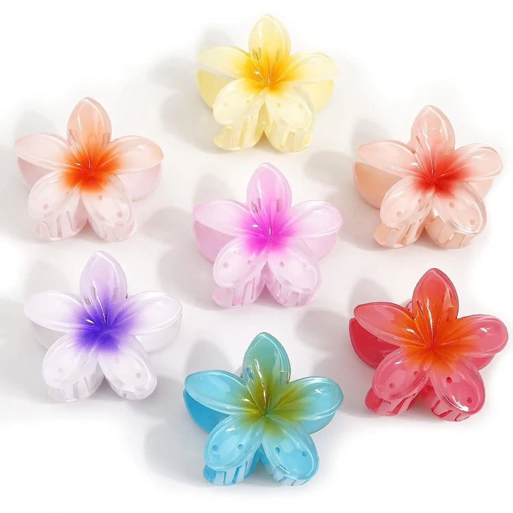 🌺 Pince Fleur Hawaïenne – L’Accessoire Tendance de l’Été ✨