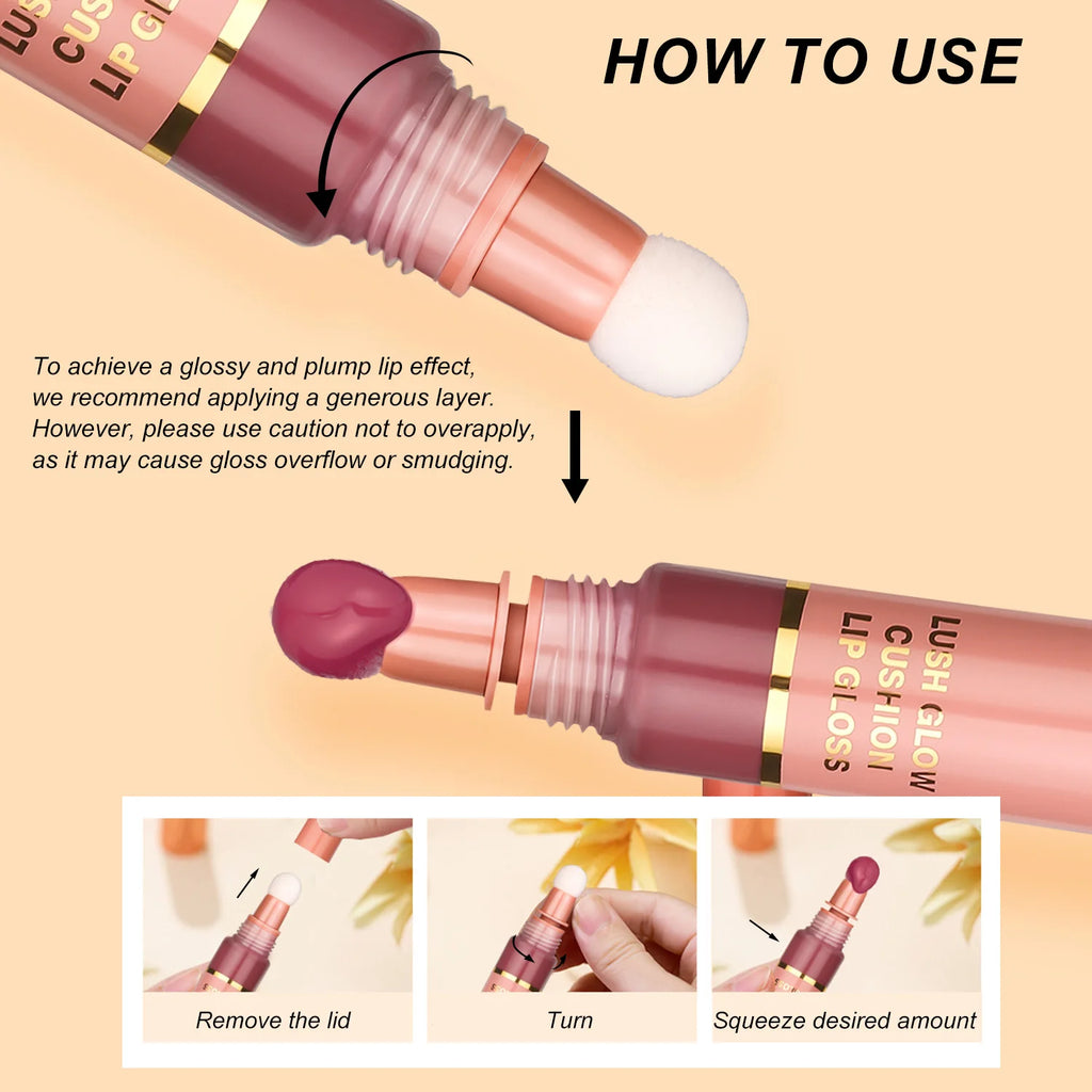 💖 Gloss Hydratant Repulpant – Brillance Miroir & Longue Tenue | Glow By Lena Island ✨