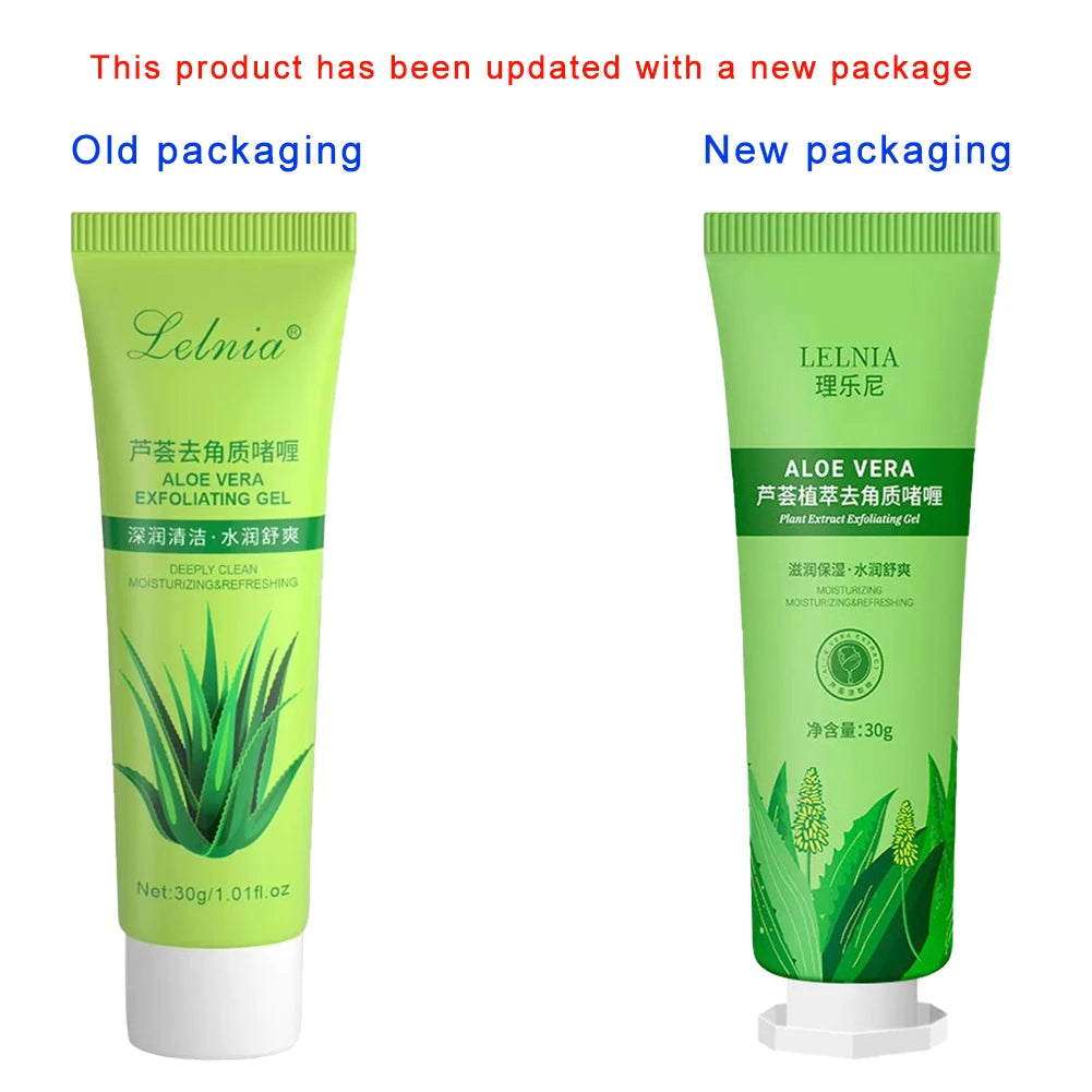 🌿 Gel Exfoliant Visage à l’Aloe Vera 🌿

✨ Offrez à votre peau un véritable moment de fraîcheur !