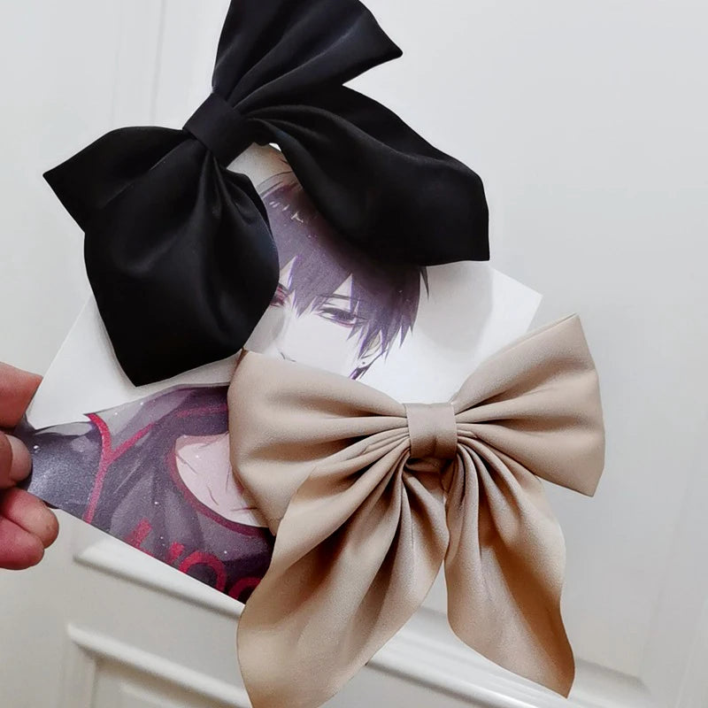 ✨Barrette Nœud Satin Luxe✨