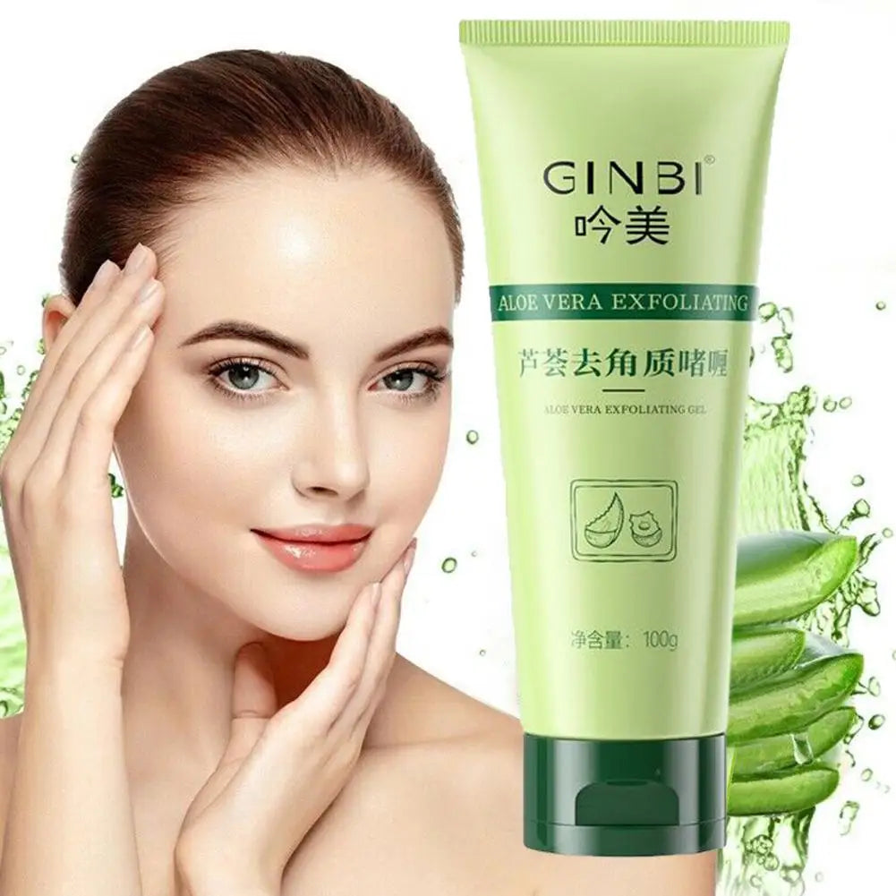 🌿 Gel Exfoliant Visage à l’Aloe Vera 🌿

✨ Offrez à votre peau un véritable moment de fraîcheur !