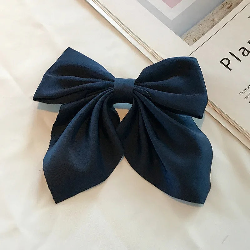 ✨Barrette Nœud Satin Luxe✨
